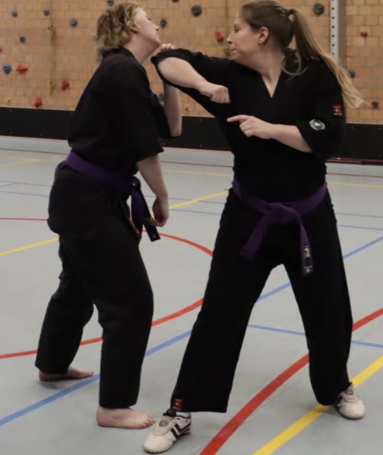 Instaples bij Daidokan Karate