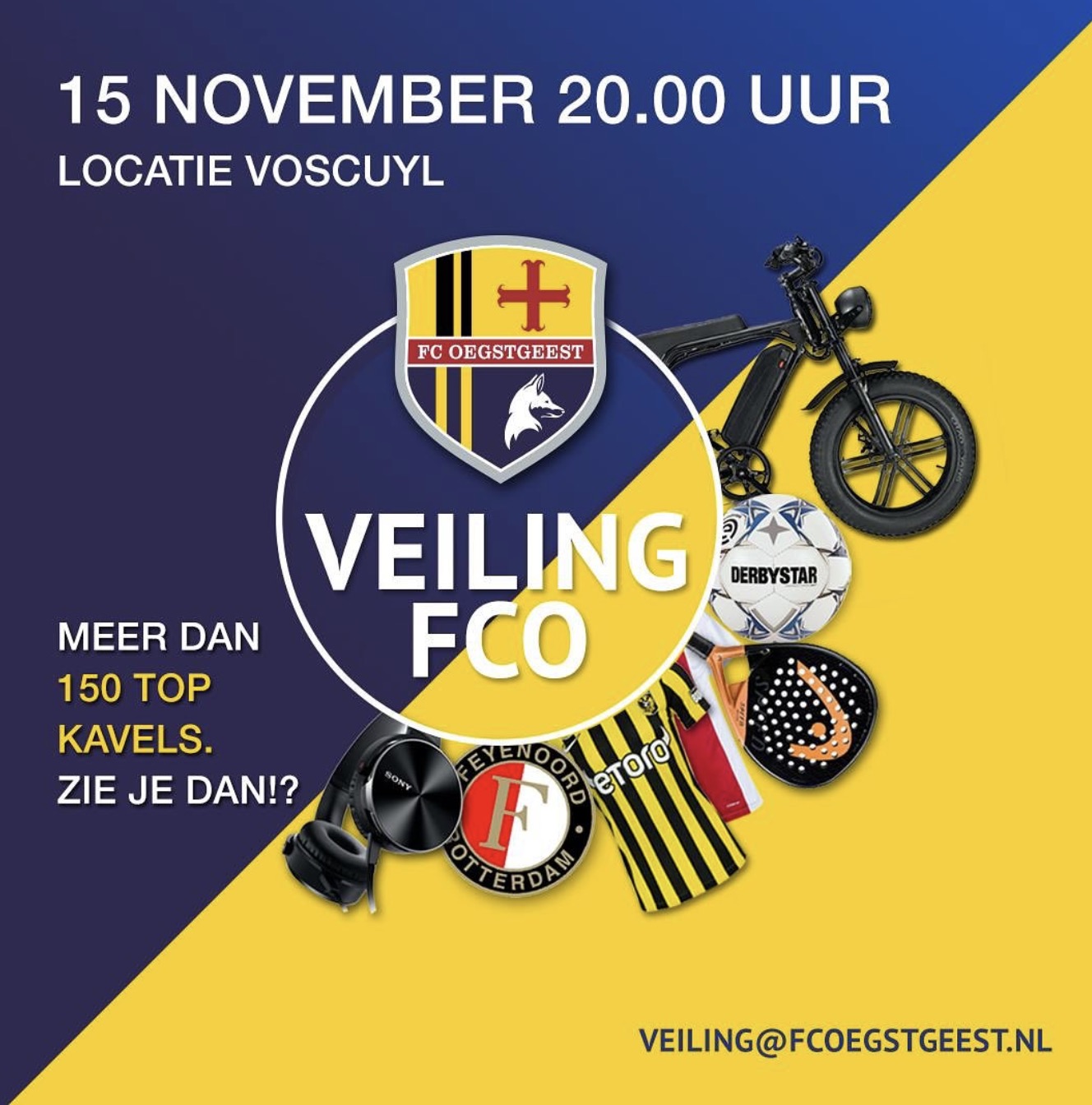 FC Oegstgeest veiling