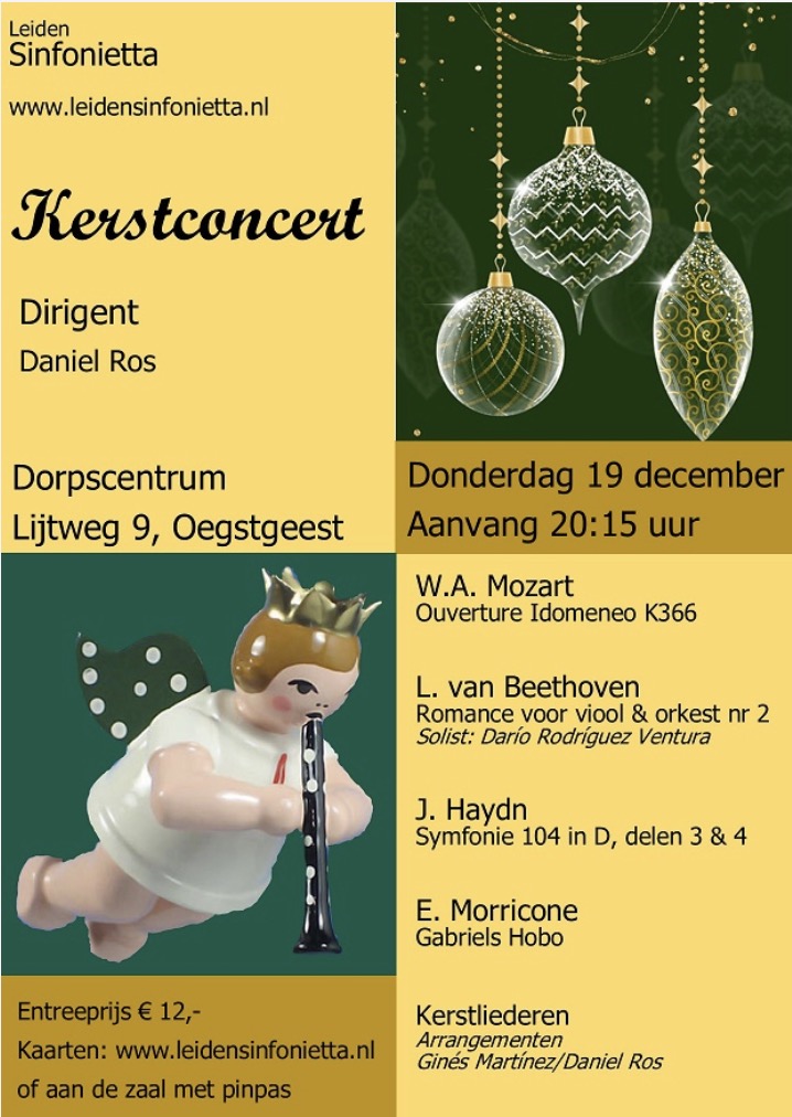 Sinfonietta klein kerstconcert